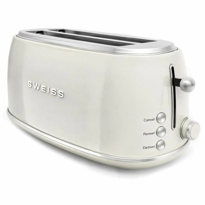 Sweiss GRV8 Grille-pain vintage Beige 1500 W