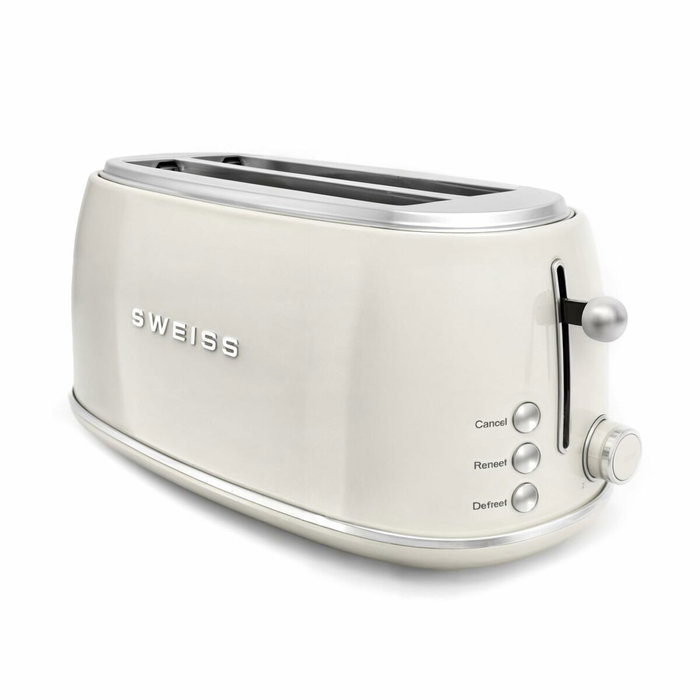 Sweiss GRV8 Grille-pain vintage Beige 1500 W
