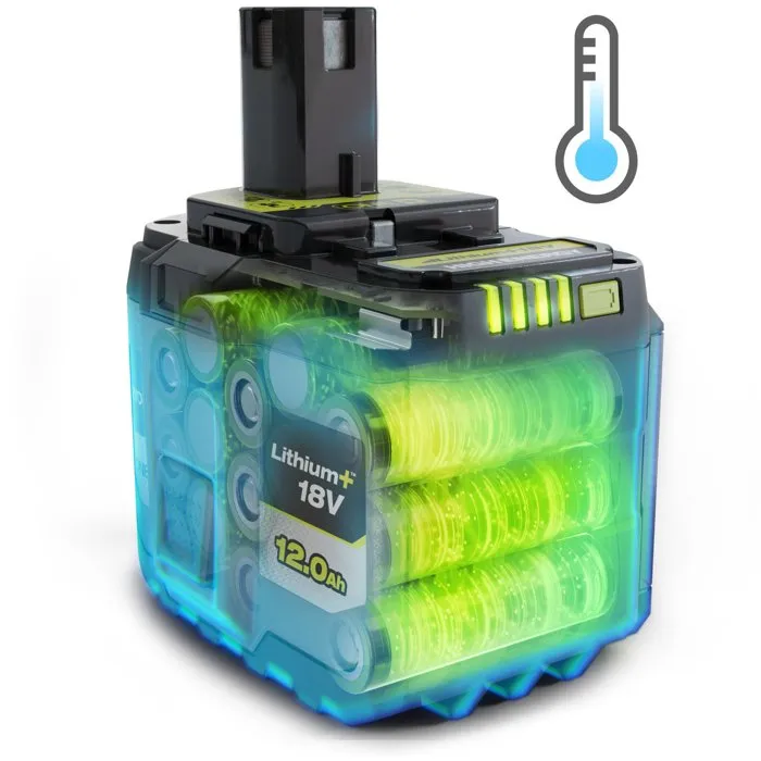 Ryobi Batterie Lithium+ High Energy RB18120TG 18V 12,0Ah Ryobi Batterie Lithium+ High Energy RB18120TG 18V 12,0Ah