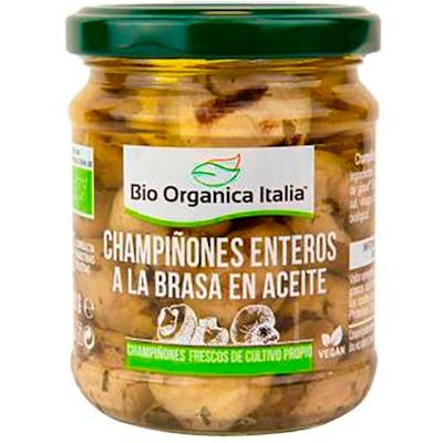 BIO ORGANICA ITALIA Champignons à la braise en huile BIO 190 g BIO ORGANICA ITALIA Champignons à la braise en huile BIO 190 g