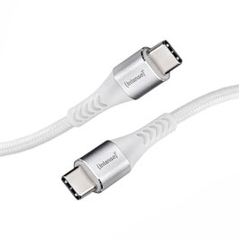 Intenso 7901000 Câble USB-C vers USB-C 1.5 m Nylon Aluminium Charge rapide 60W Power Delivery 3.0 Noir