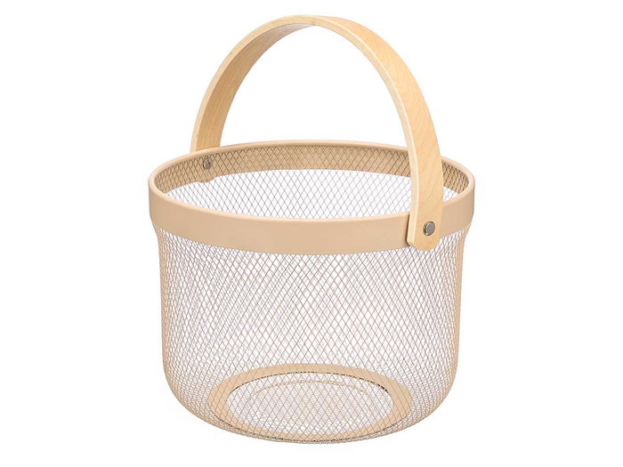 Kinvara Corbeille Ronde Anse Bambou Beige 28 x 20 x 27 cm (Set de 12) Kinvara Corbeille Ronde Anse Bambou Beige 28 x 20 x 27 cm (Set de 12)