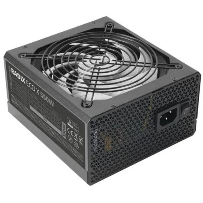 Tacens Alimentation ATX 550W Recox550 87% Efficacité Noir 14cm Ventilateur Tacens Alimentation ATX 550W Recox550 87% Efficacité Noir 14cm Ventilateur