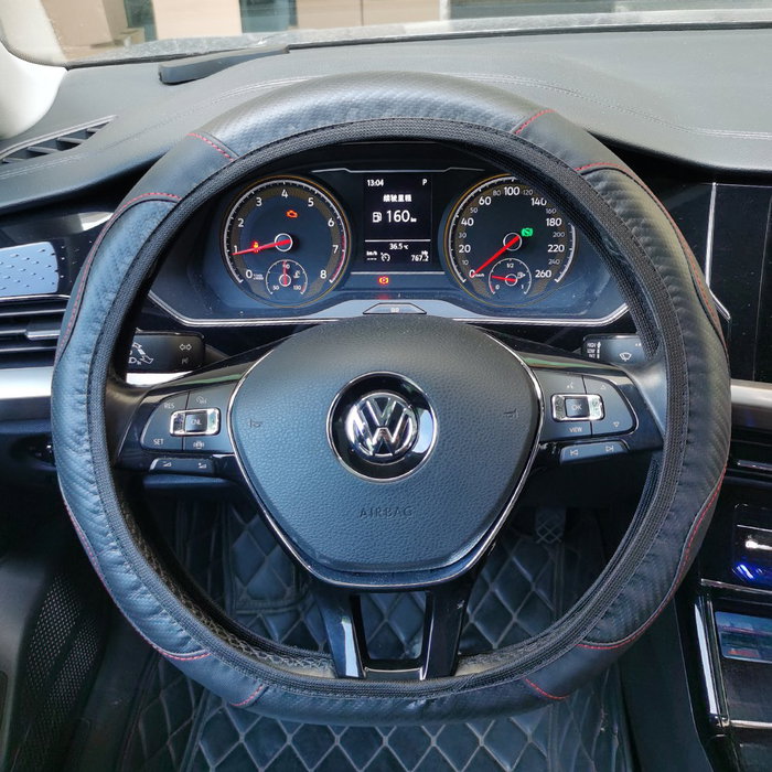 Occ Sport Housse De Volant Ultrafine OCCFV0051 38 cm Cuir Fibre Carbone Noir Sportive