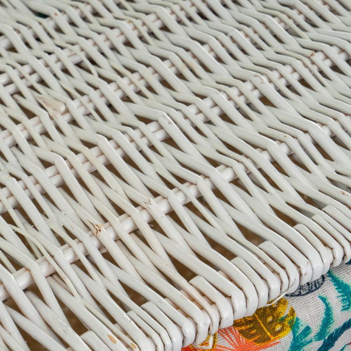 BigBuy Home Panier à linge Blanc osier 47 x 35 x 55 cm BigBuy Home Panier à linge Blanc osier 47 x 35 x 55 cm