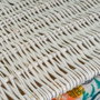 BigBuy Home Panier à linge Blanc osier 47 x 35 x 55 cm