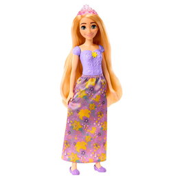 Mattel - Princesse Rapunzel Disney Princess - Poupée 30 cm avec robe - Multilingue (Anglais, Français, Allemand, Italien, Portugais, Espagnol) - Jouet à partir de 3 ans