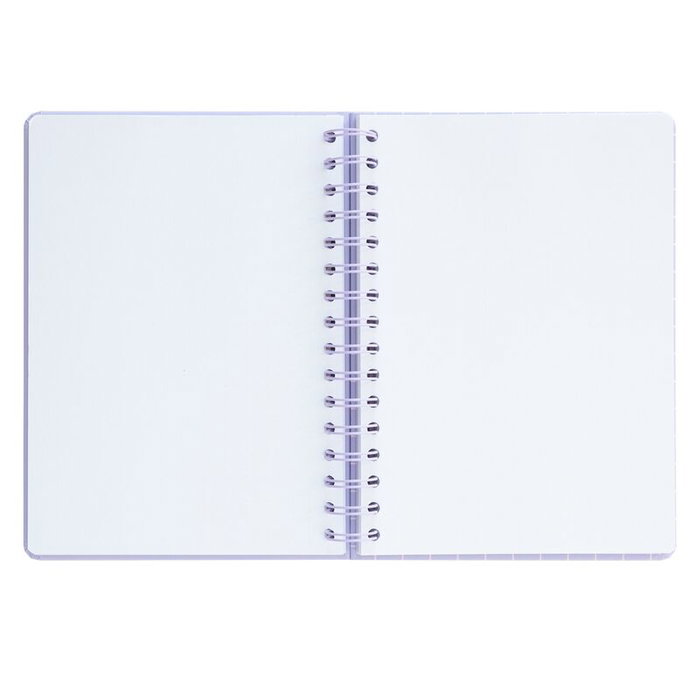 ERIK - Carnet A5 à couverture rigide avec reliure Wire-O et fermeture élastique, 90 pages, motif Pusheen