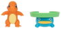 Jazwares Pokémon Battle Figure Pack de 2 figurines Nénupiot & Salamèche