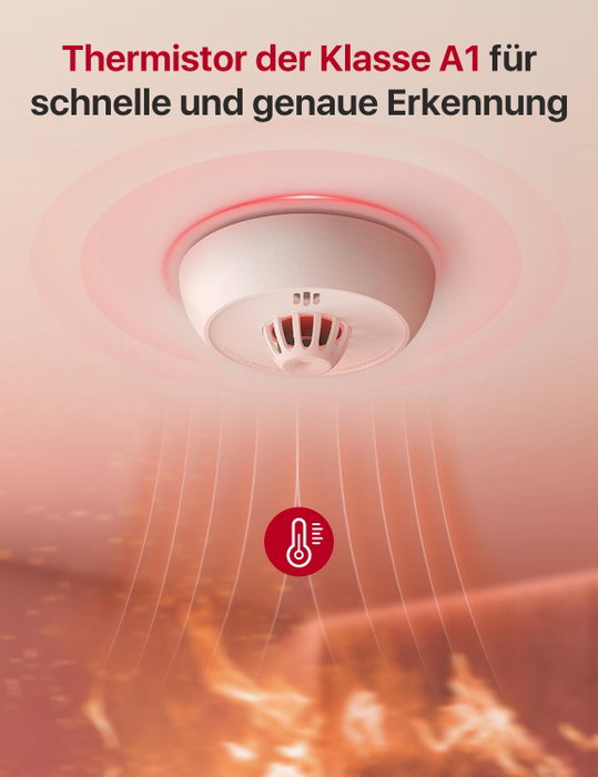 X-Sense Détecteur de chaleur XH02-M Blanc