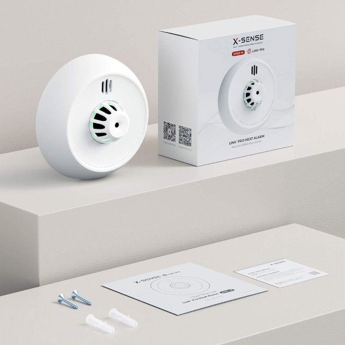 X-Sense Détecteur de chaleur XH02-M Blanc