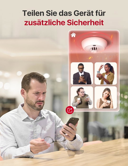 X-Sense Détecteur de chaleur XH02-M Blanc