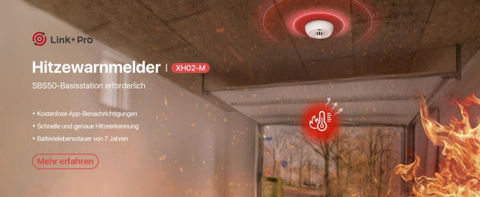X-Sense Détecteur de chaleur XH02-M Blanc