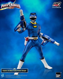 ThreeZero Power Rangers Turbo FigZero 1/6 Blue Turbo Power Ranger 30 cm