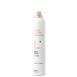 Milk Shake Laque pour cheveux Let It Shine - Lisse et thermo-protectrice, maintien léger, spray 200 ml
