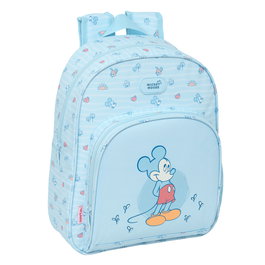 Sac à dos enfant Mickey Mouse Clubhouse Baby Bleu clair 28 x 34 x 10 cm