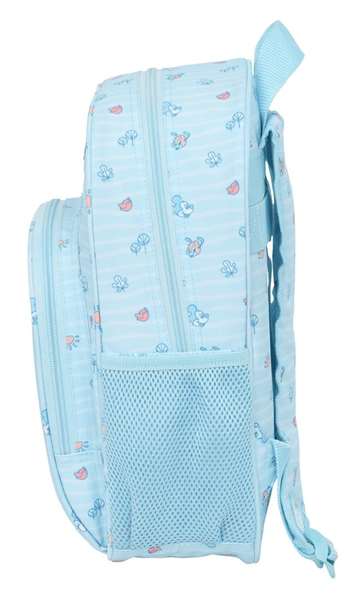 Safta Mochila Mickey Mouse "Baby" 28x34x10 cm, Sac à dos enfant adapté pour poussette