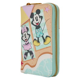 LOUNGEFLY Cartera Mickey & Minnie Beach Fun Disney Loungefly
