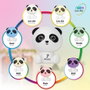 GSC Evolution Veilleuse enfant Panda LED RGB et lumière du jour, Blanc