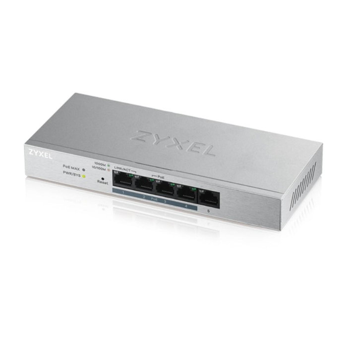 Zyxel GS1200-5HP V2 Switch Géré 5 Ports Gigabit PoE+ avec QoS et Administration Web