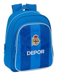 Safta - Sac à dos enfant Real Deportivo de La Coruña pour trolley, dimensions 27x33x10 cm