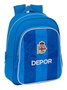 Safta - Sac à dos enfant Real Deportivo de La Coruña pour trolley, dimensions 27x33x10 cm
