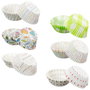 Lily Cook Lot de 100 Moules en Papier 4,5 cm avec Décorations Assorties