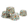 Lily Cook Lot de 100 Moules en Papier 4,5 cm avec Décorations Assorties