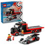 LEGO City Camion de F1 avec Voiture de Course Audi F1