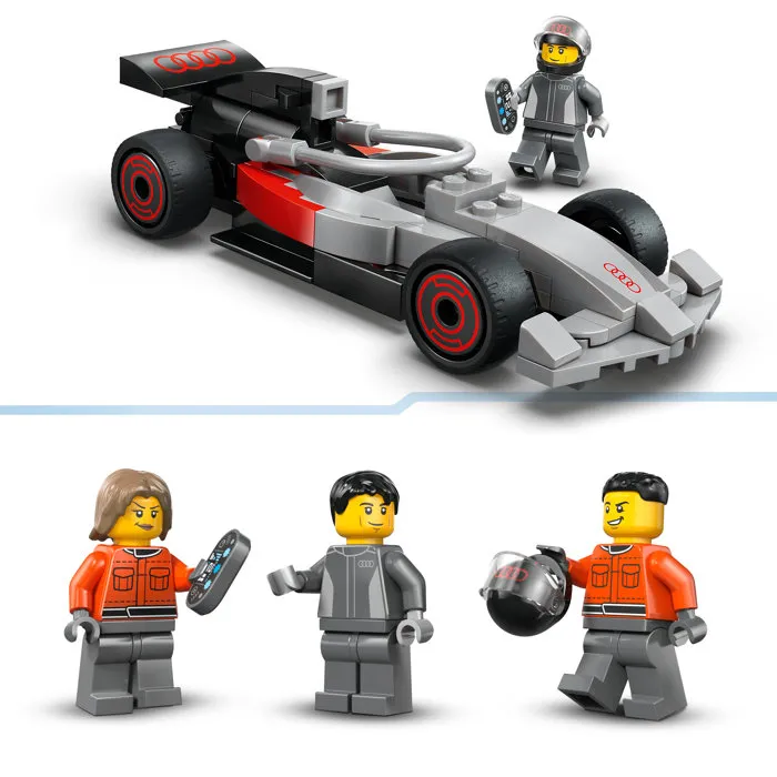 LEGO City Camion de F1 avec Voiture de Course Audi F1