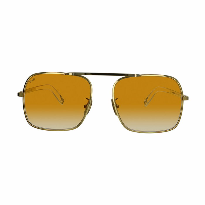 Tod's TO0345 Lunettes de soleil Carré Doré Tod's TO0345 Lunettes de soleil Carré Doré