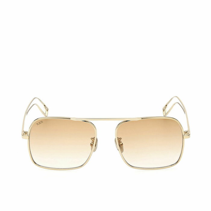 Tod's TO0345 Lunettes de soleil Carré Doré Tod's TO0345 Lunettes de soleil Carré Doré