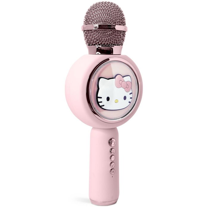 Bitty Boomers Micro Karaoké Hello Kitty avec LED et enceinte sans fil Bitty Boomers Micro Karaoké Hello Kitty avec LED et enceinte sans fil