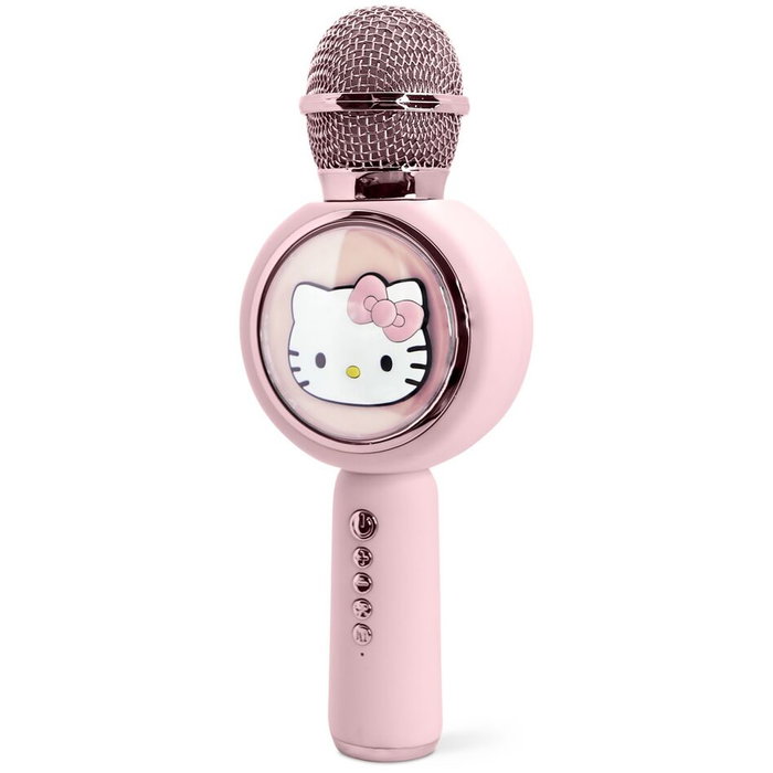 Bitty Boomers Micro Karaoké Hello Kitty avec LED et enceinte sans fil Bitty Boomers Micro Karaoké Hello Kitty avec LED et enceinte sans fil