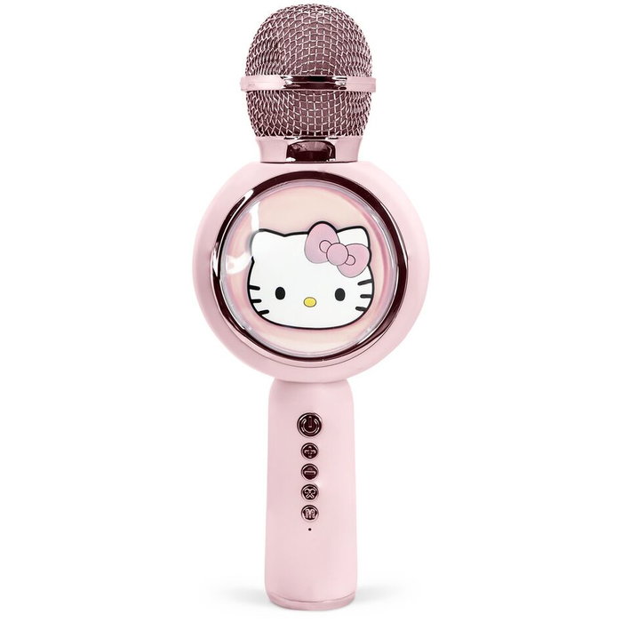 Bitty Boomers Micro Karaoké Hello Kitty avec LED et enceinte sans fil Bitty Boomers Micro Karaoké Hello Kitty avec LED et enceinte sans fil