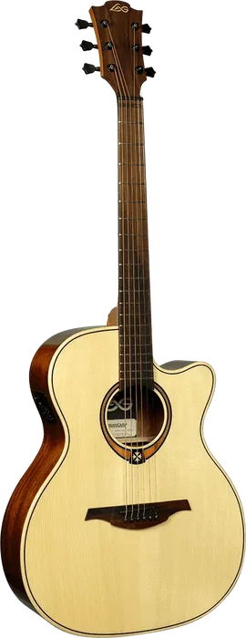 LAG Guitare Acoustique Tramontane 88 Auditorium Cutaway A/E