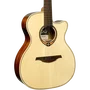 LAG Guitare Acoustique Tramontane 88 Auditorium Cutaway A/E