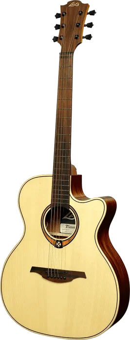 LAG Guitare Acoustique Tramontane 88 Auditorium Cutaway A/E