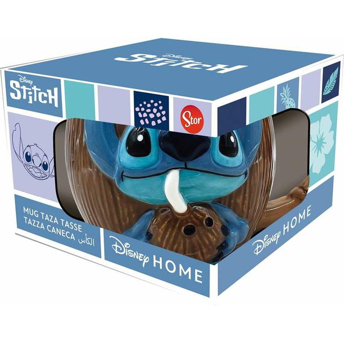 Stor Tasse mug Stitch 3D en céramique 420 ml