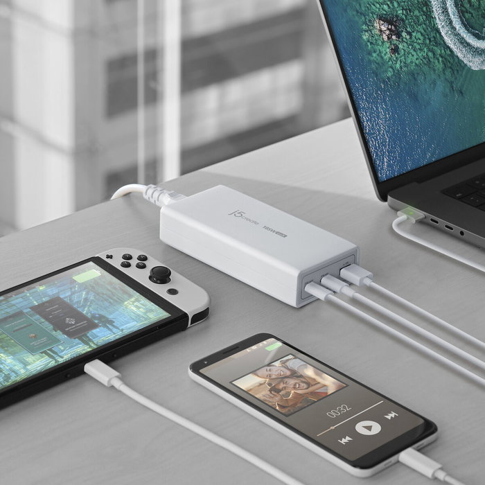 Powerbank j5create JUP37185W-EN Blanc Powerbank j5create JUP37185W-EN Blanc