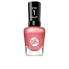 Sally Hansen MIRACLE GEL #254 Vernis à Ongles Go Hard - Gel effet pro sans lampe UV, brillance 14 jours, 15 ml