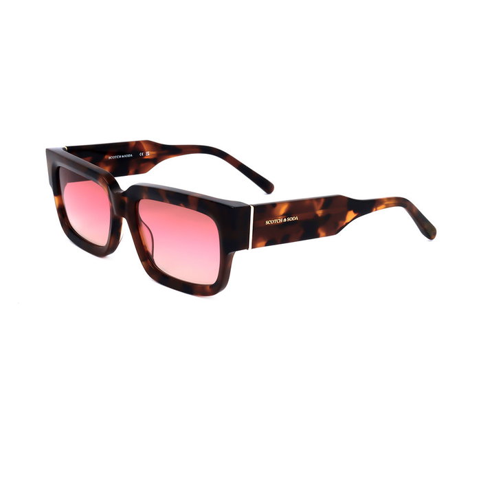 Scotch & Soda SS7017 Lunettes de soleil homme Monture acétate rectangulaire 54-18-140 mm Protection UV400