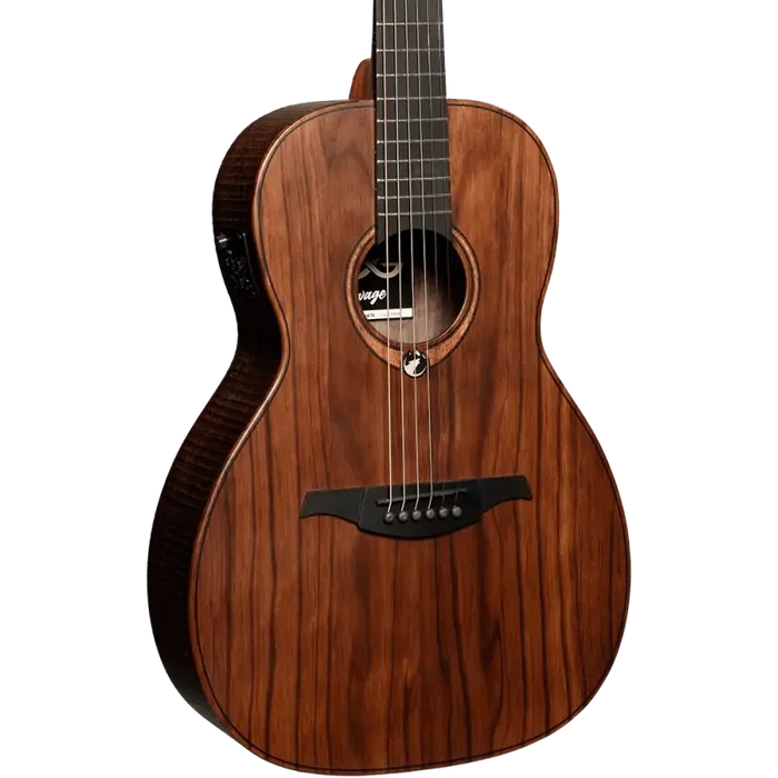 LAG Guitare Électroacoustique Folk Parlor Sauvage Lag Taille Fine