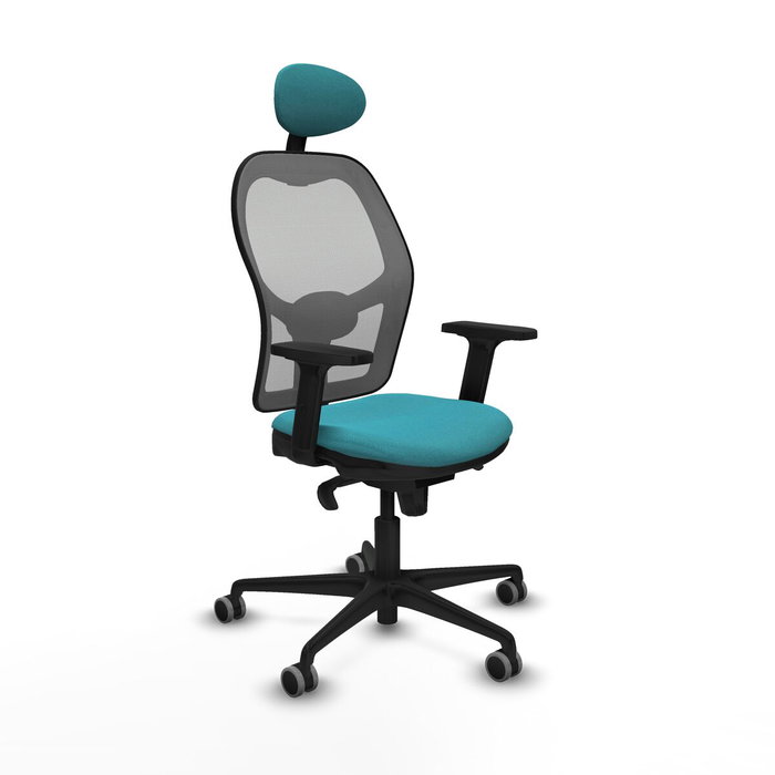 Piqueras y Crespo Chaise de Bureau Jorquera 2D036G1 Turquoise Piqueras y Crespo Chaise de Bureau Jorquera 2D036G1 Turquoise