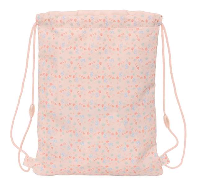 Safta Sac à dos plat junior réversible et imperméable Sophie la Girafe Joy, 26 x 34 x 1 cm