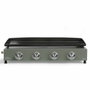 Livoo DOC325 Plancha à gaz 4 brûleurs - Vert / Noir