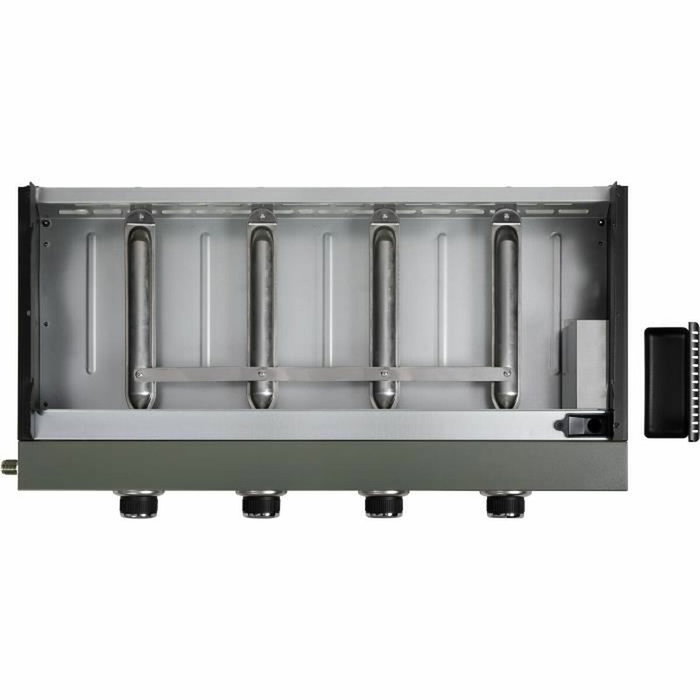 Livoo DOC325 Plancha à gaz 4 brûleurs - Vert / Noir