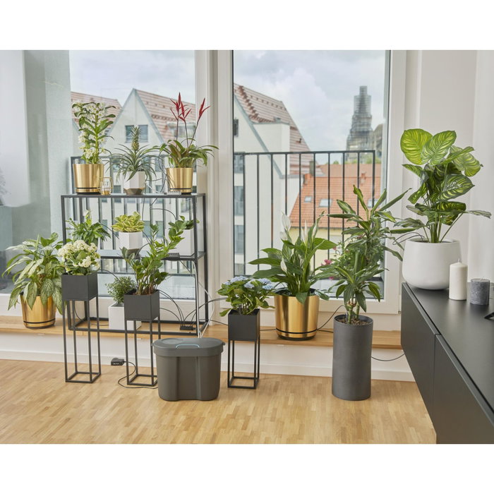 GARDENA Kit d'arrosage automatique de vacances avec réserve d'eau