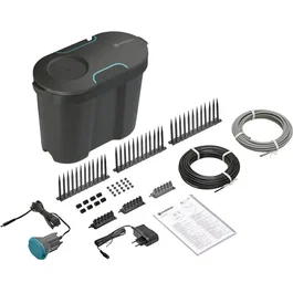 Gardena Arrosage automatique vacances avec réserve d'eau et 12 sorties - Kit irrigation autonome pour plantes en pot