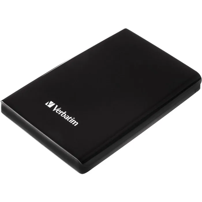 Verbatim Store 'n' Go Slim - Disque SSD externe portable 512 Go - USB 3.2 Gen 1 - Interface USB-C - Noir